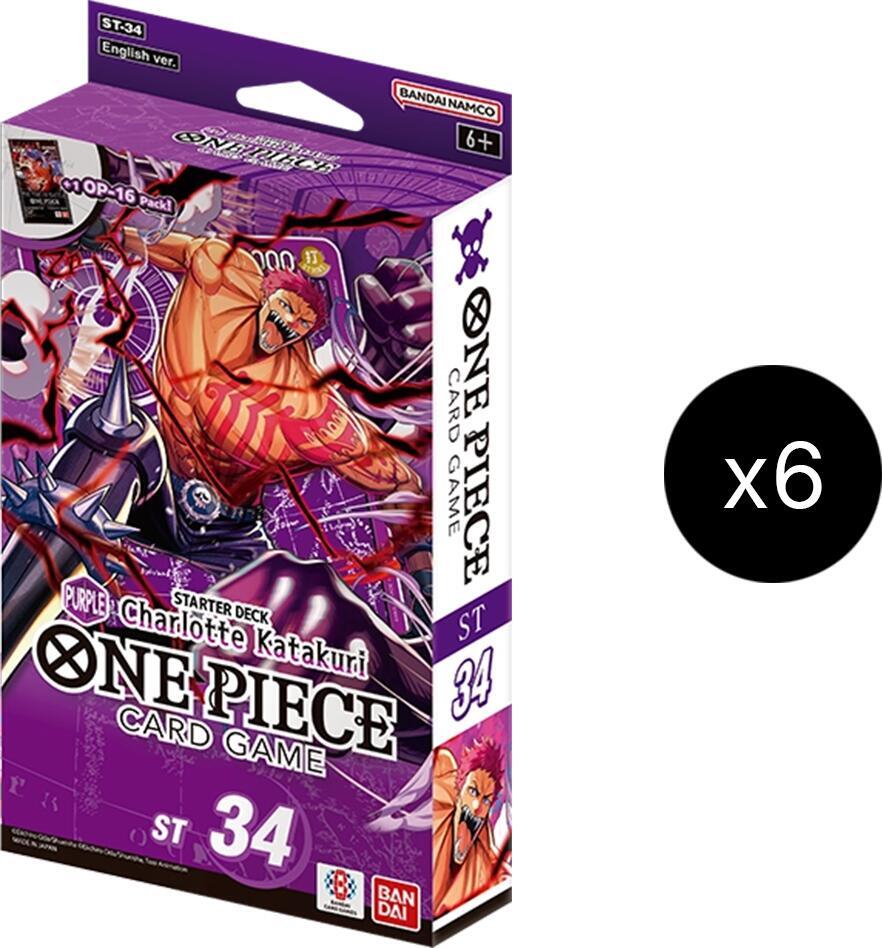 Display — Starter Deck 34: PURPLE Charlotte Katakuri (Anglais)