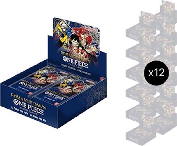 Case de Displays Wave 1 Blue — Romance Dawn (Anglais)