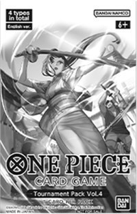 Tournament Pack Vol. 4 — One Piece Promotion Cards (Anglais)