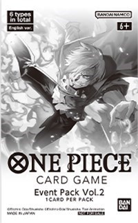 Event Pack Vol. 2 — One Piece Promotion Cards (Anglais)