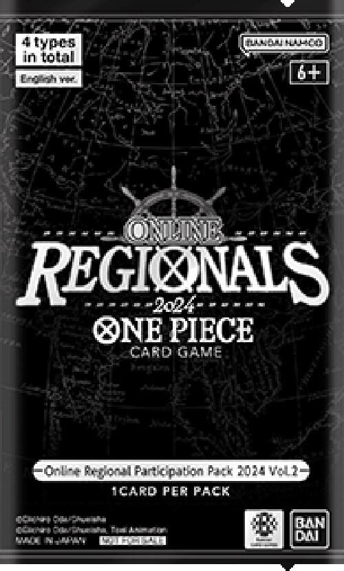 Online Regional Participation Pack 2024 Vol. 2 — One Piece Promotion Cards (Anglais)