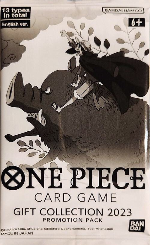 Coffret Gift 2023 Promotion Pack — One Piece Promotion Cards (Anglais)