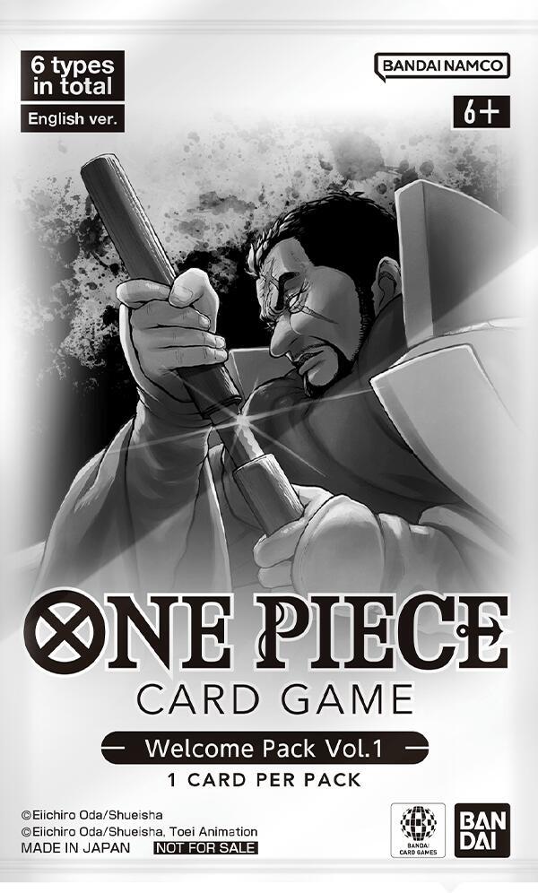 Welcome Pack Vol. 1 — One Piece Promotion Cards (Anglais)