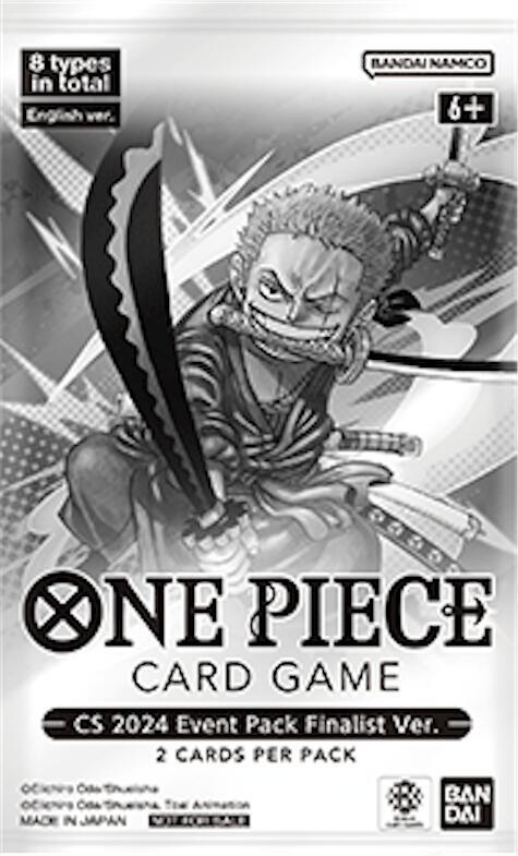 CS 2024 Event Pack Finalist Ver. — One Piece Promotion Cards (Anglais)