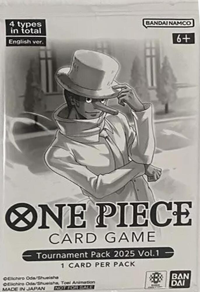Tournament Pack 2025 Vol. 1 — One Piece Promotion Cards (Anglais)