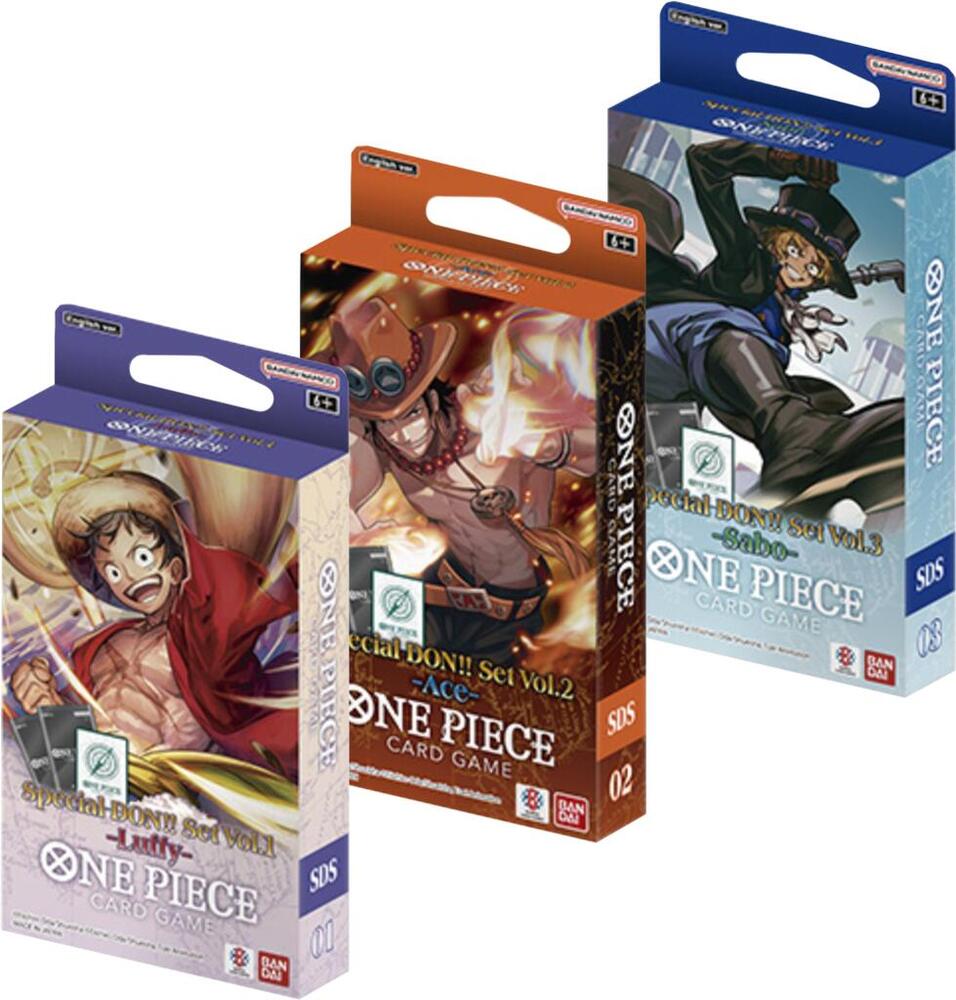 Special DON!! Vol. 1 3 — One Piece Promotion Cards (Anglais)