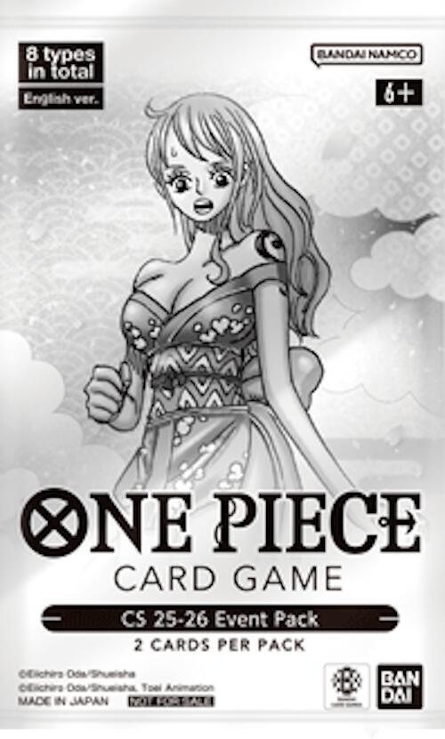 CS 25 26 Event Pack — One Piece Promotion Cards (Anglais)