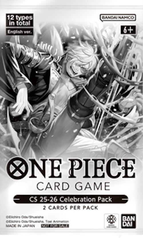 CS 25 26 Celebration Pack — One Piece Promotion Cards (Anglais)