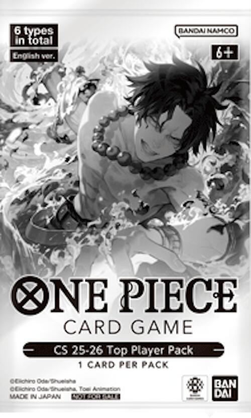 CS 25 26 Top Player Pack — One Piece Promotion Cards (Anglais)