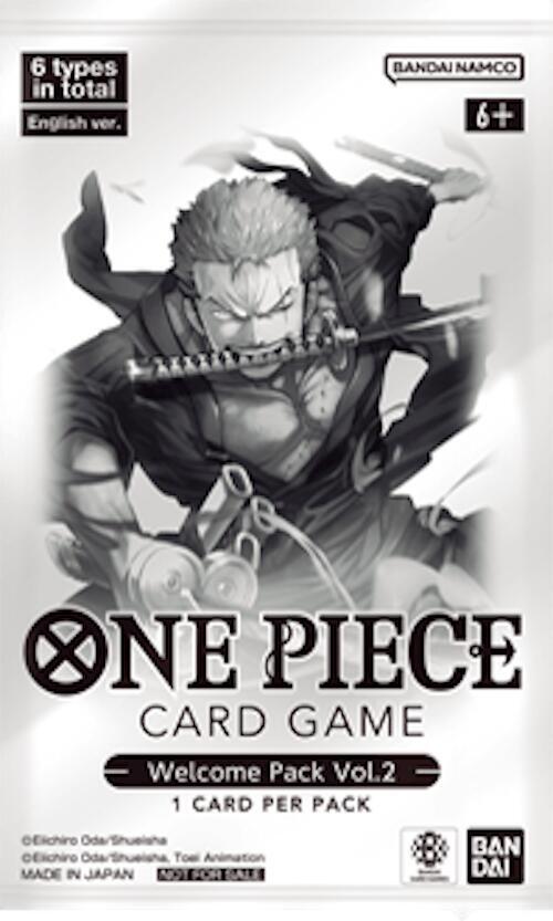Welcome Pack Vol. 2 — One Piece Promotion Cards (Anglais)