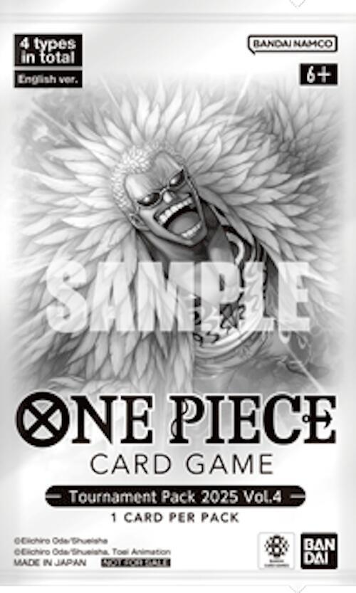 Tournament Pack 2025 Vol. 4 — One Piece Promotion Cards (Anglais)