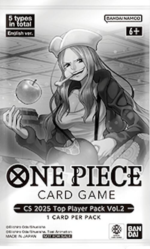 CS 25 26 Top Player Pack Vol. 2 — One Piece Promotion Cards (Anglais)