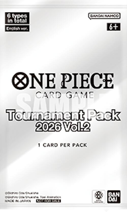 Tournament Pack 2026 Vol. 2 — One Piece Promotion Cards (Anglais)