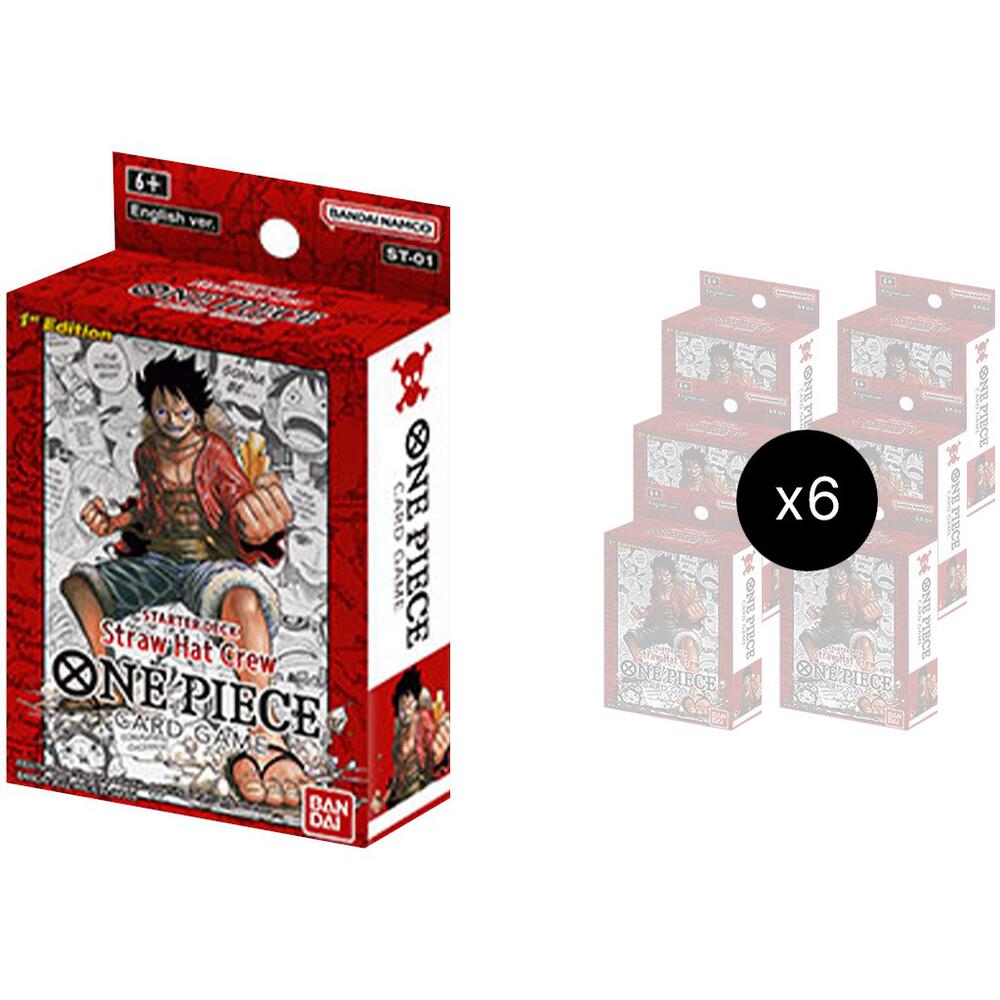 Display — Super Pre-Release Starter Deck 1: Straw Hat Crew (Anglais)