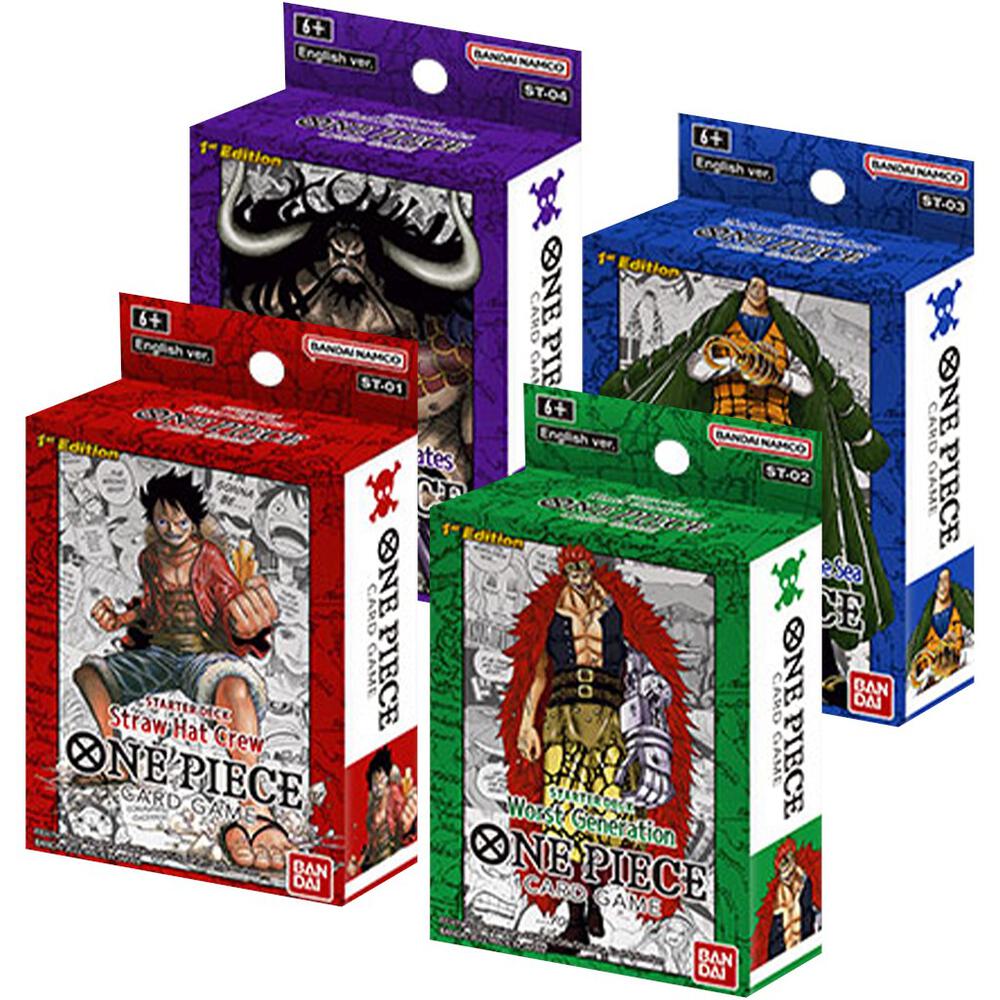 Starter Deck Super Pre Release 1 4 — Super Pre-Release Starter Deck 1: Straw Hat Crew (Anglais)