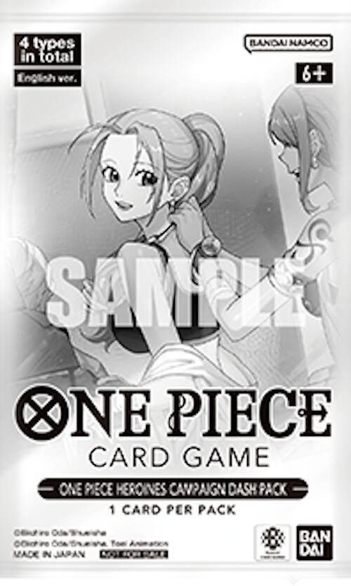 One Piece Heroines Campaign Dash Pack — Extra Booster: One Piece Heroines Edition (Anglais)