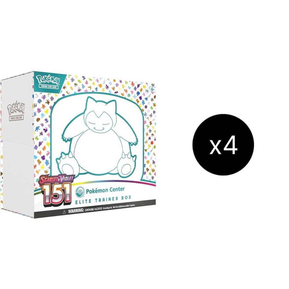 Elite Trainer Box Pokémon Center Exclusive Case — 151 (Anglais)