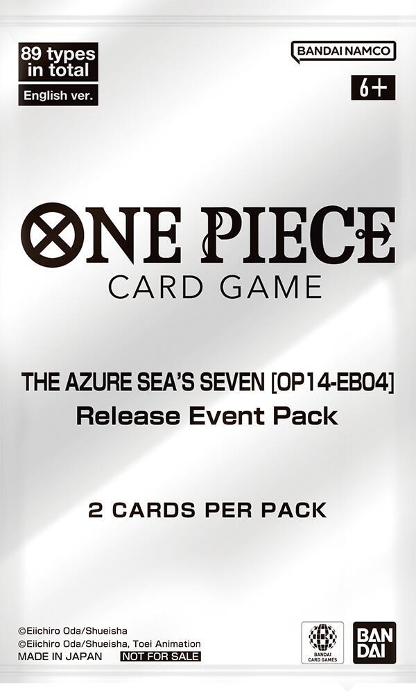 Azure Sea's Seven Release Event Pack — The Azure Sea's Seven Release Event Cards (Anglais)