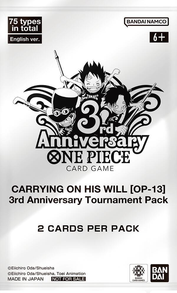 Carrying On His Will 3rd Anniversary Tournament Pack — Carrying On His Will: 3rd Anniversary Tournament Cards (Anglais)