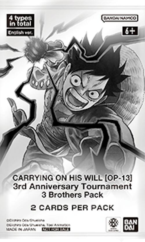 Carrying On His Will 3rd Anniversary Tournament 3 Brothers Pack — Carrying On His Will: 3rd Anniversary Tournament Cards (Anglais)