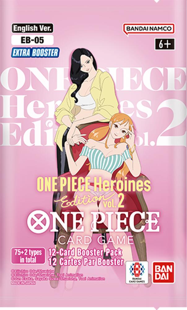 Booster Extra Booster One Piece Heroines Vol.2 — Extra Booster: One Piece Heroine's Edition Vol. 2 (Anglais)