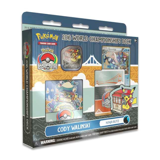 Deck 2016 World Championship Cody Walinski Ninja Blitz — World Championship Decks (Anglais)