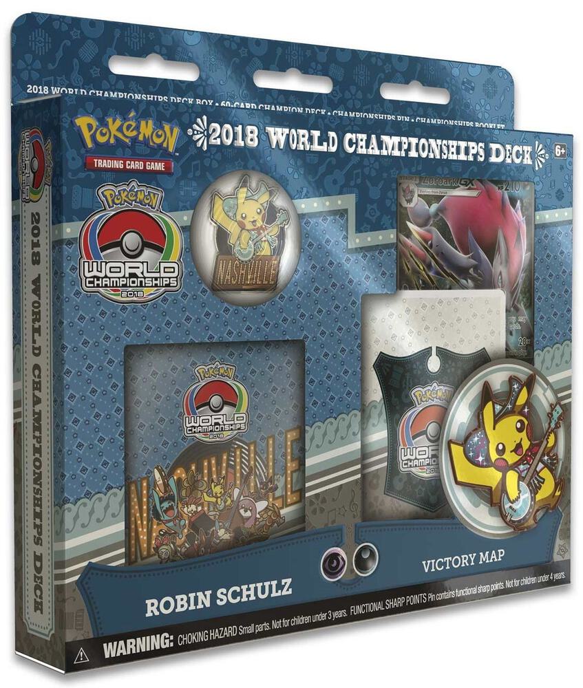 Deck 2018 World Championship Robin Schulz Victory Map — World Championship Decks (Anglais)