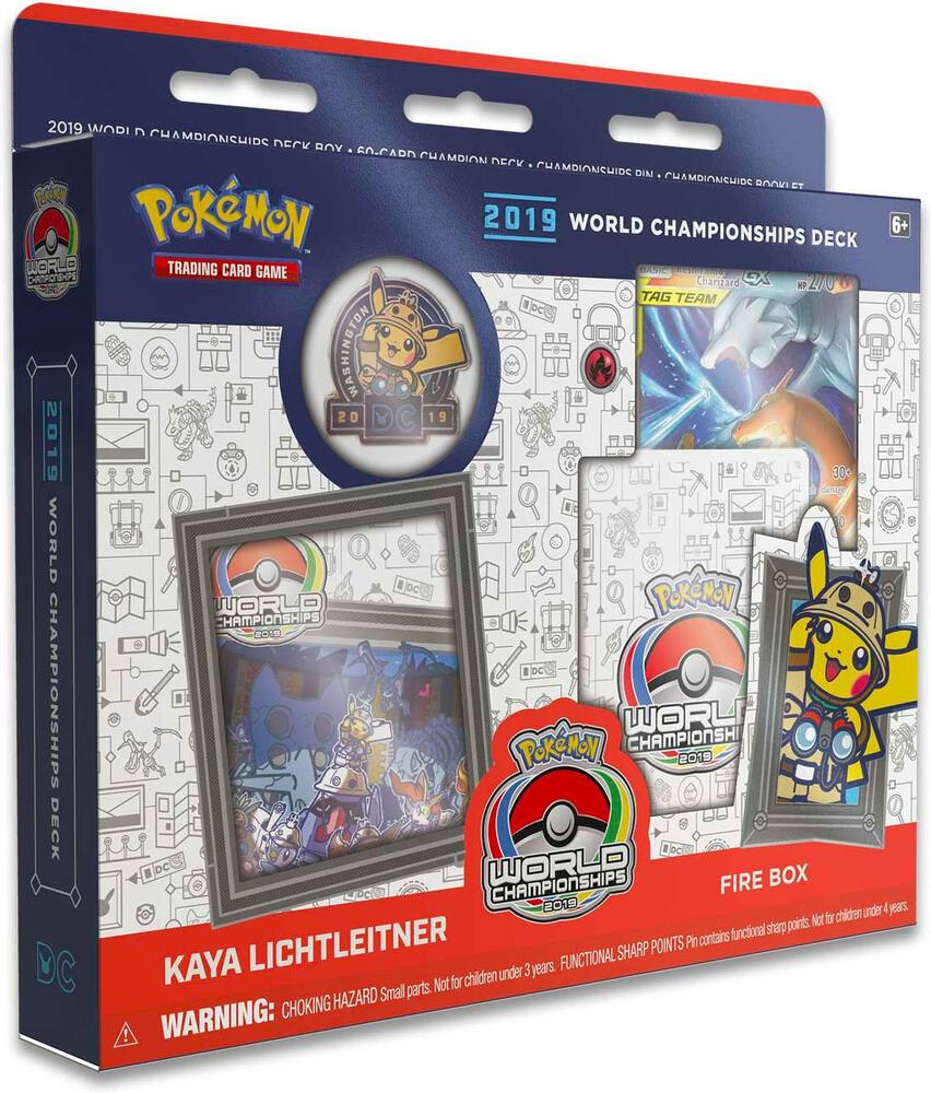 Deck 2019 World Championship Kaya Lichtleitner Fire Box — World Championship Decks (Anglais)