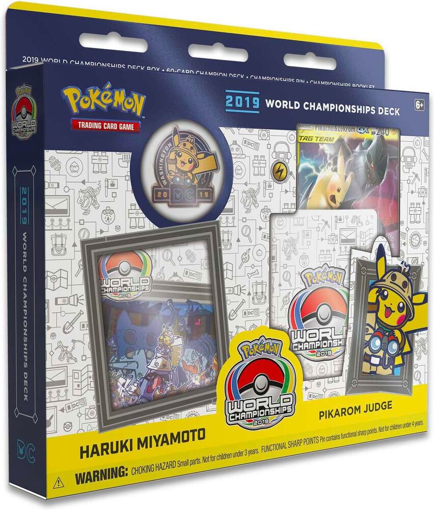 Deck 2019 World Championship Haruki Miyamoto Pikarom Juge — World Championship Decks (Anglais)