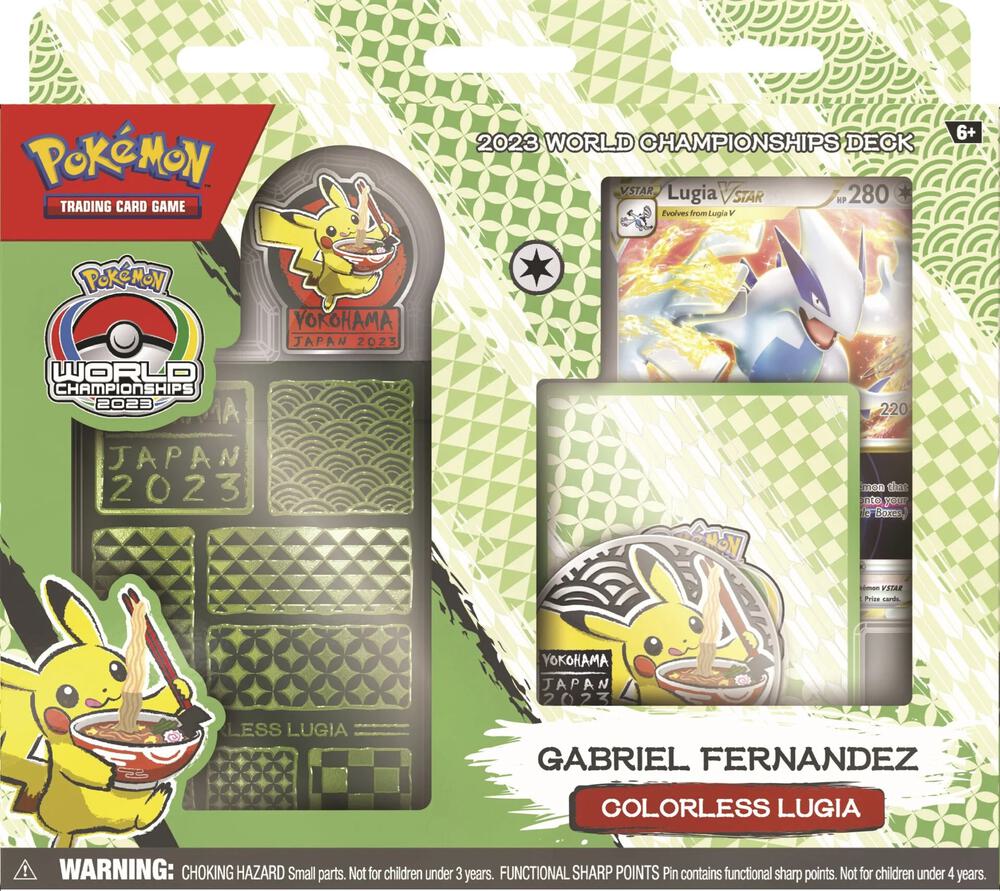 Deck 2023 World Championship Gabriel Fernandez Colorless Lugia — World Championship Decks (Anglais)