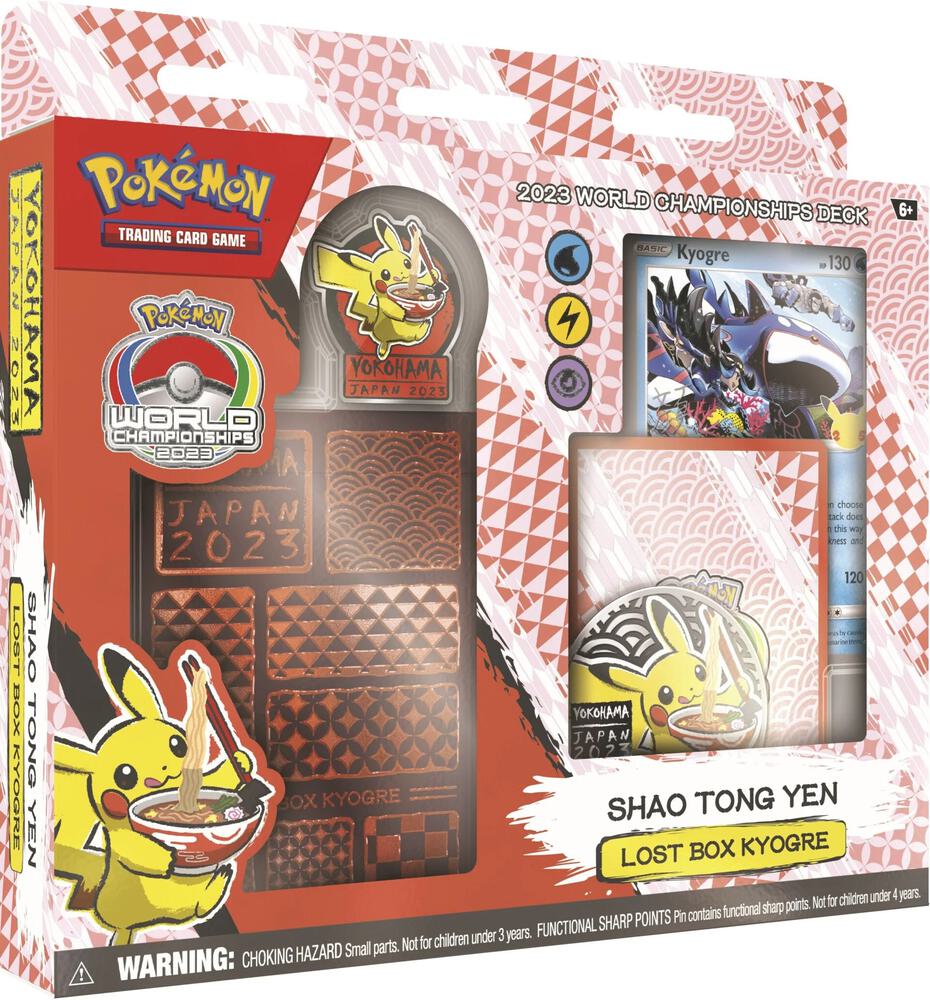 Deck 2023 World Championship Shao Tong Yen Lost Box Kyogre — World Championship Decks (Anglais)