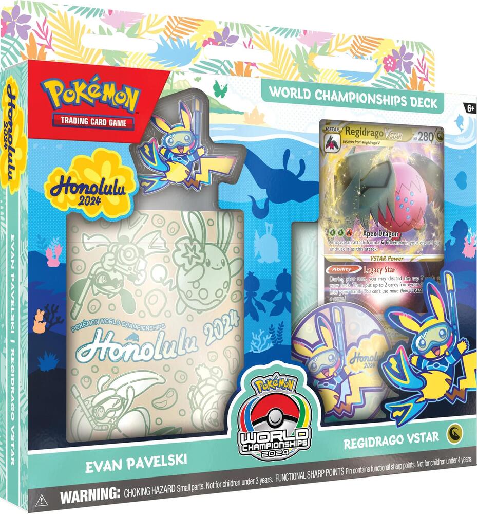 Deck 2024 World Championship Evan Pavelski Regidrago VSTAR — World Championship Decks (Anglais)
