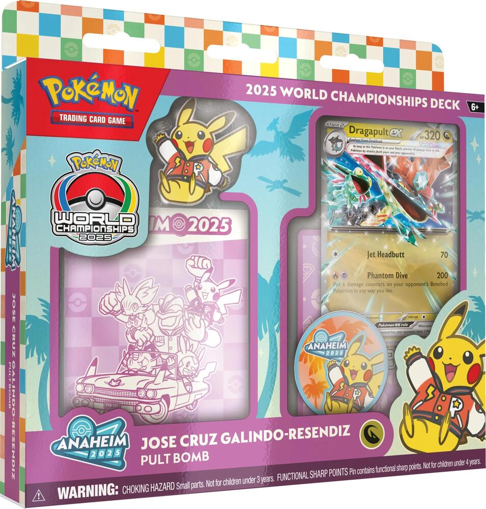 Deck 2025 World Championship Jose Cruz Galindo Resendiz Pult Bomb — World Championship Decks (Anglais)