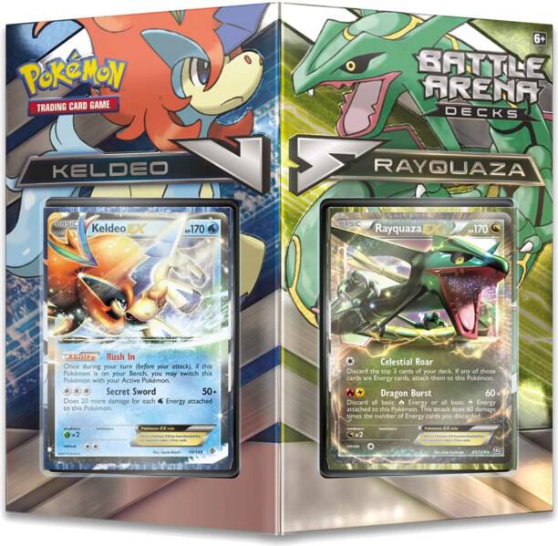 Deck Battle Arena Keldeo EX vs Rayquaza — Offensive Vapeur (Anglais)
