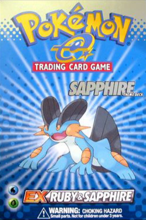 Deck à thème EX Ruby Sapphire "Sapphire" Laggron — EX Team Magma vs Team Aqua (Anglais)